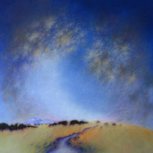 Heartland - painted by Alan Moloney - 102cm x 102cm . Oil on Canvas